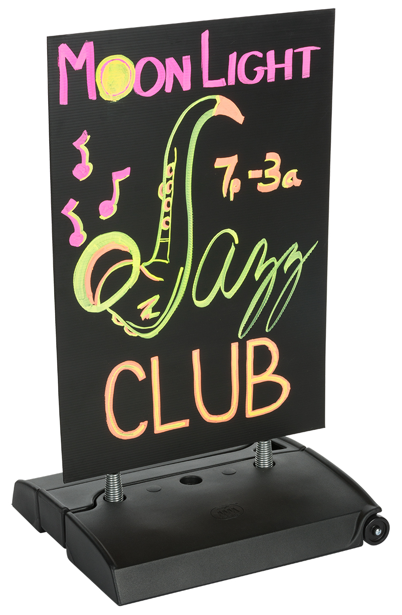 Rolling Spring Sidewalk Sign | Write-On Marker Board | Displays2Go