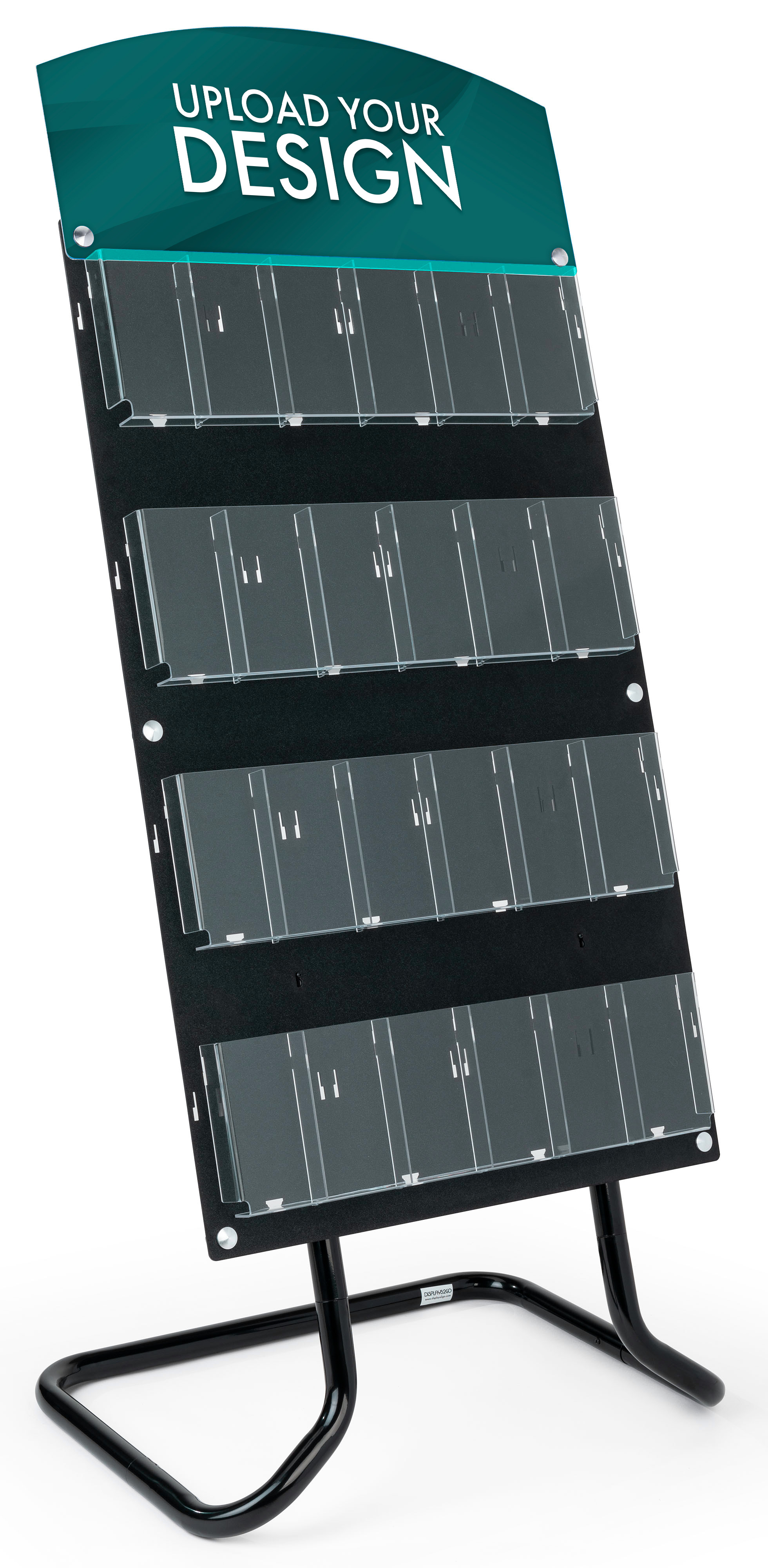 Custom Display Sign Header for Acrylic Literature Holders | Displays2Go