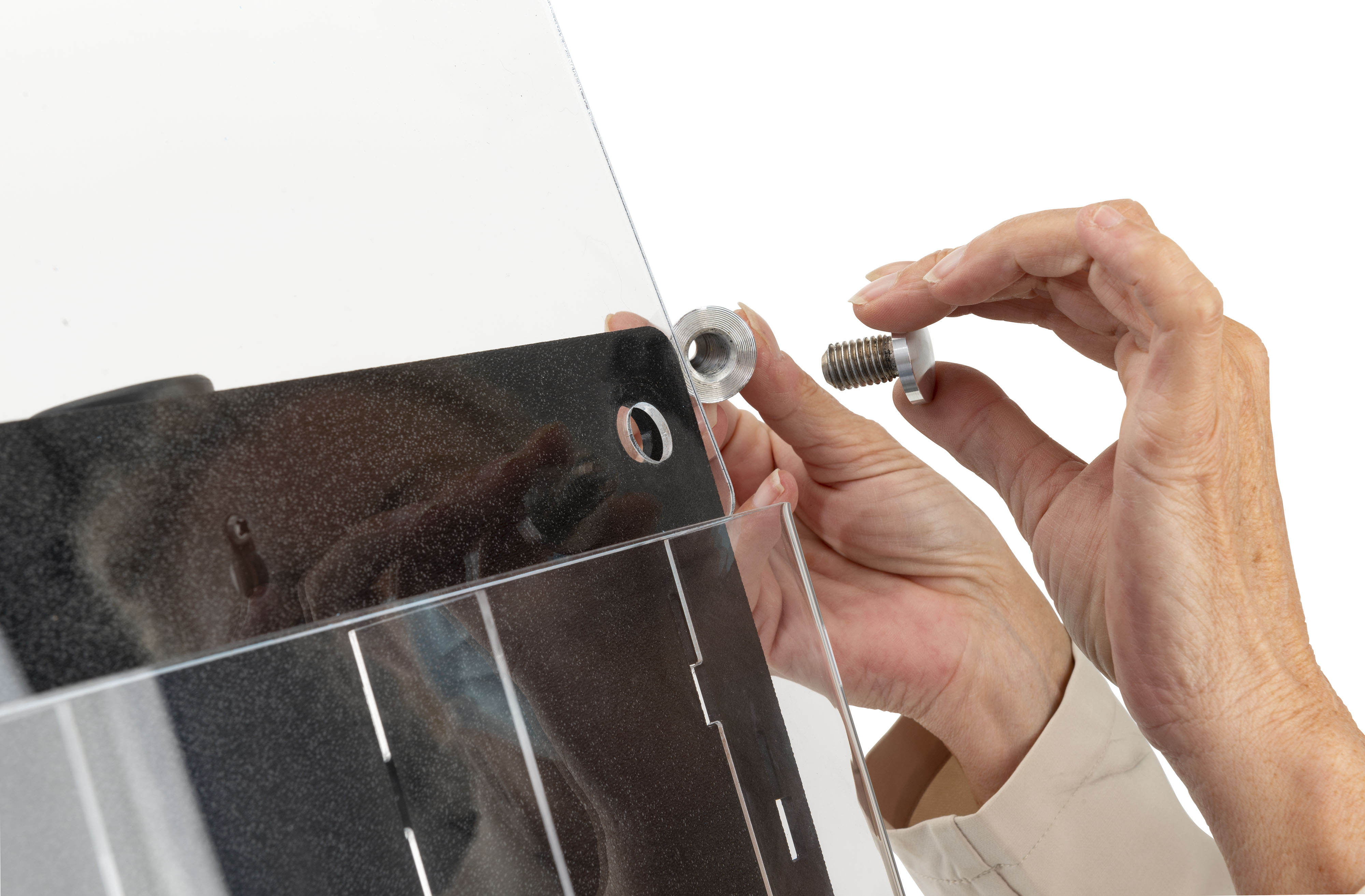 Custom Display Sign Header for Acrylic Literature Holders | Displays2Go