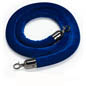 Blue Crowd Control Rope with End Hooks