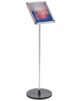 Ideal 8.5 x 11 Silver Snap Frame Stand