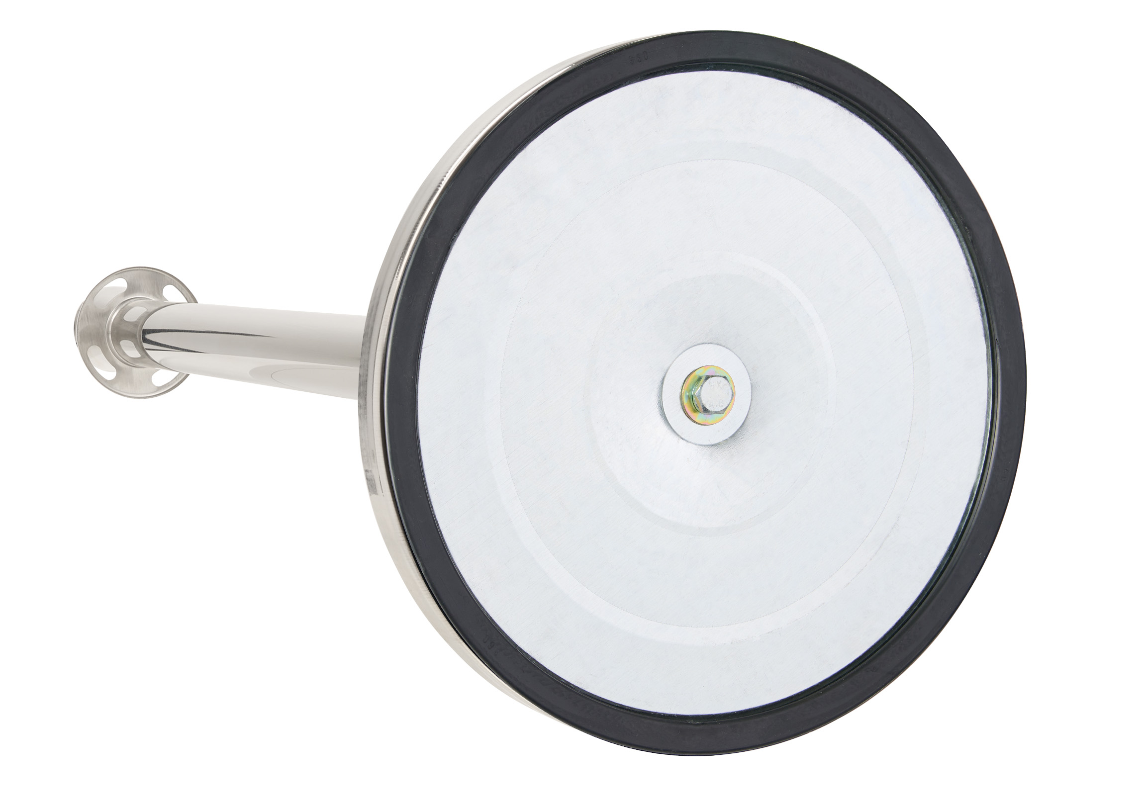 QueuePole 39" Stainless Steel Stanchion Post, Tulip Top Design, Rope Not Included - Image 5