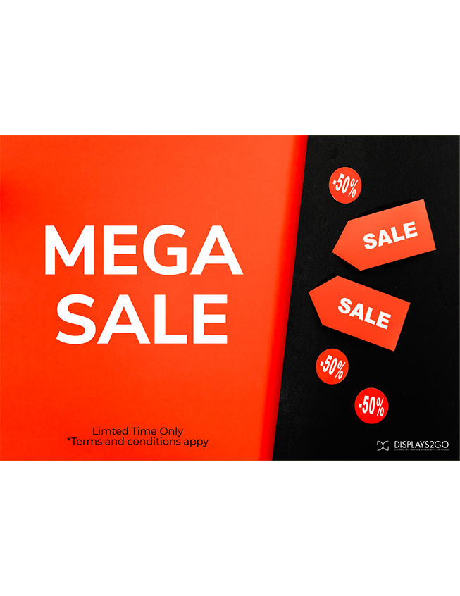 Mega Sale printable sign