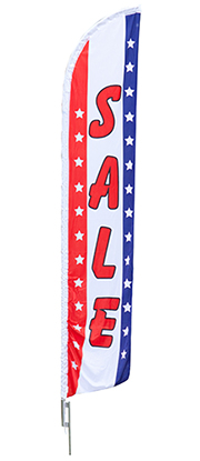 Sale flags for retail and small business