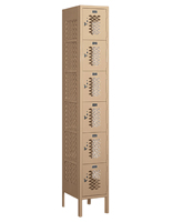 6 Tier Gym Locker with Lift Up Handles
