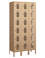 Box Style 6 Tier Storage Locker