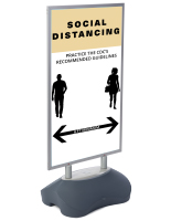 Double Sided Display Signs