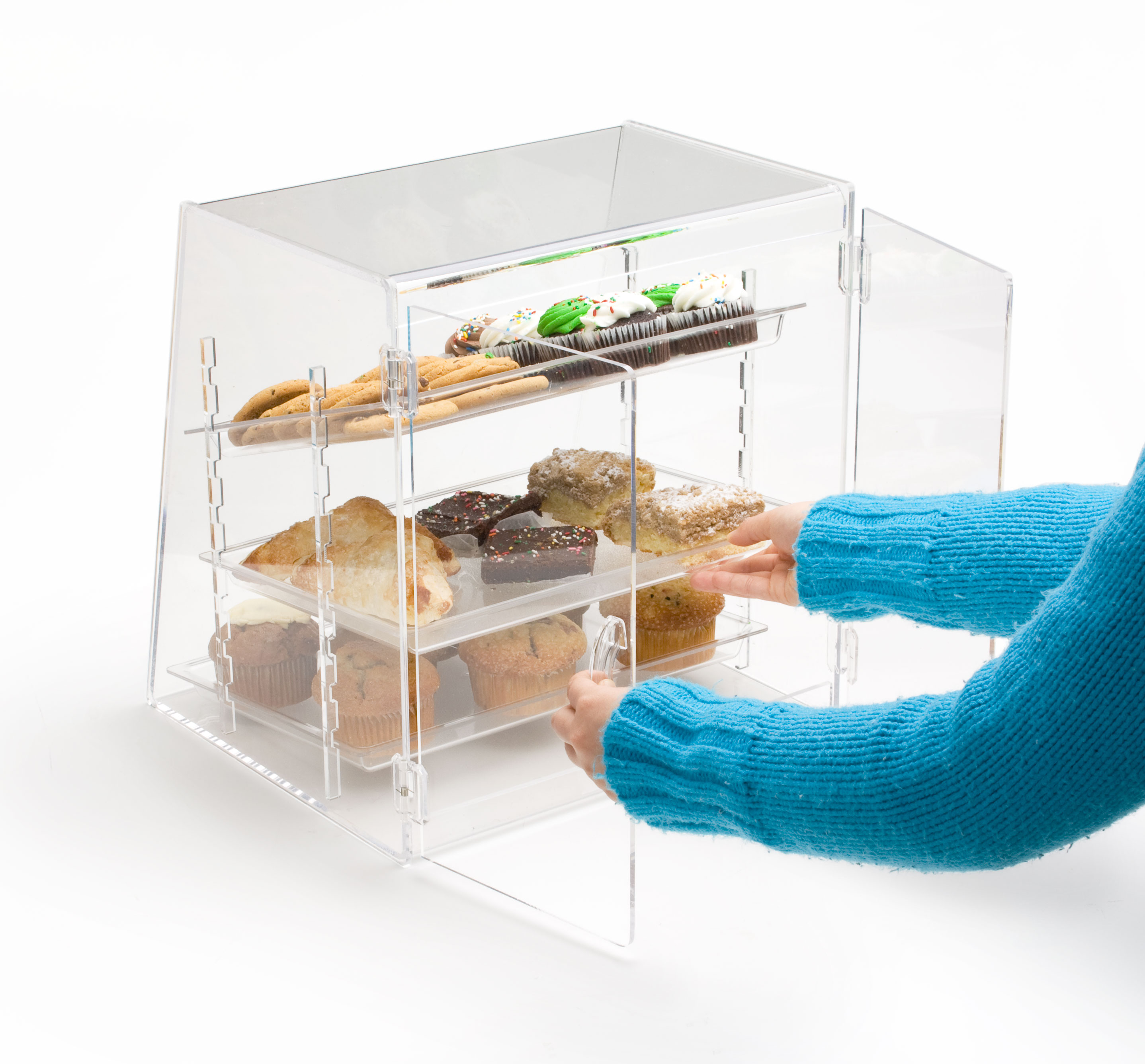 Bakery Display - (3) Removable Trays | Displays2Go