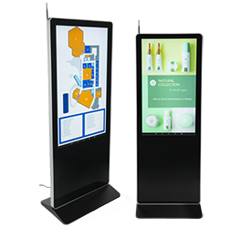 touch and non-touch digital signage