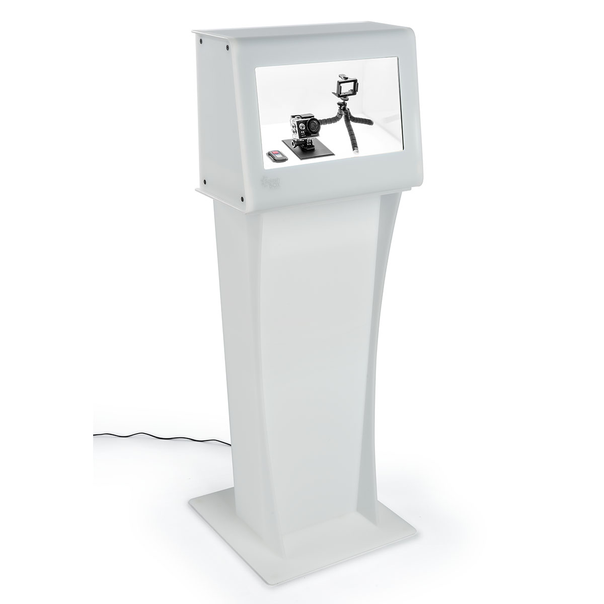 LCD Transparent Display | Modern Acrylic Housing Composition | Displays2Go