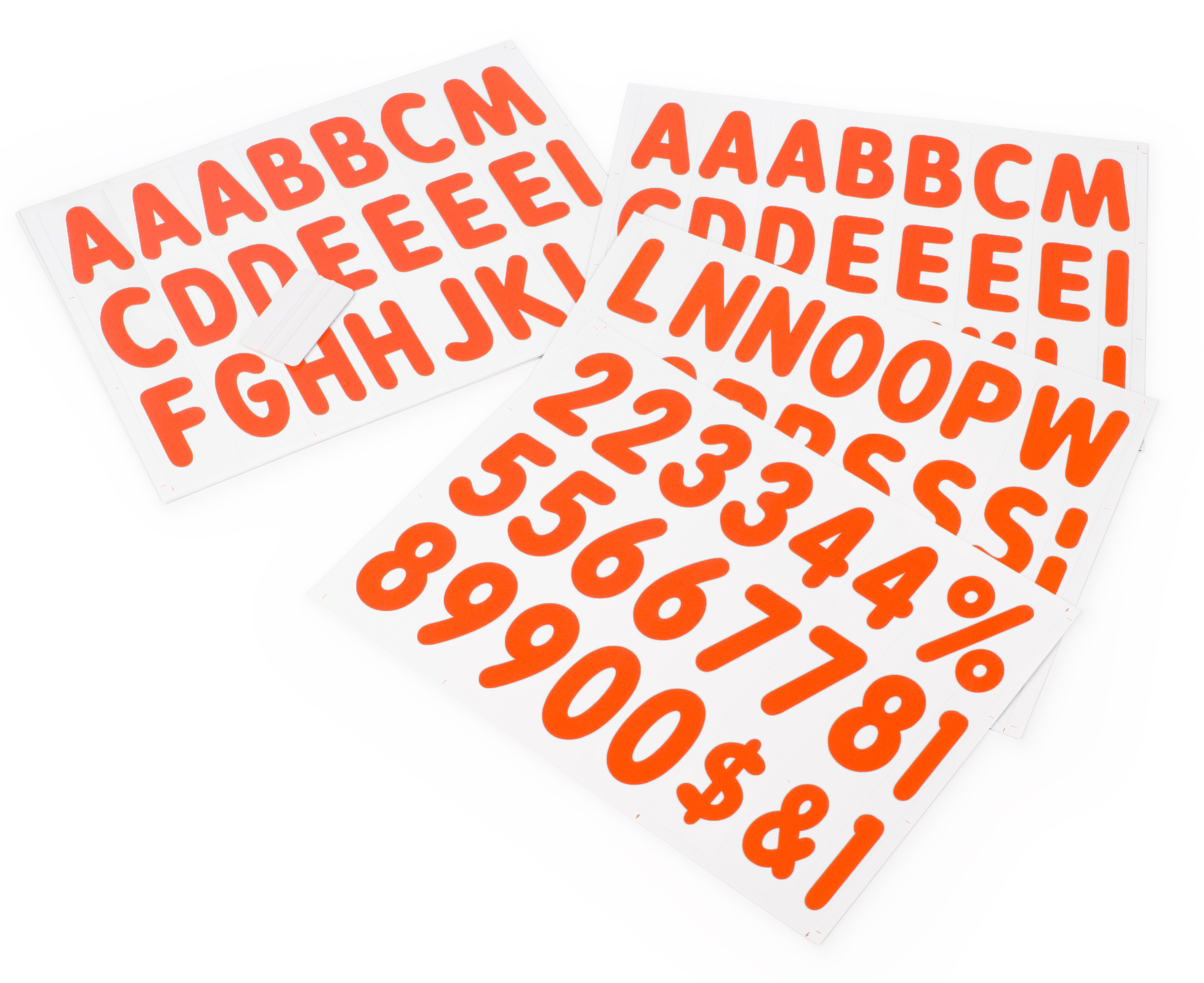 Vinyl Lettering | Business Static Letter Cling Kits | Displays2Go