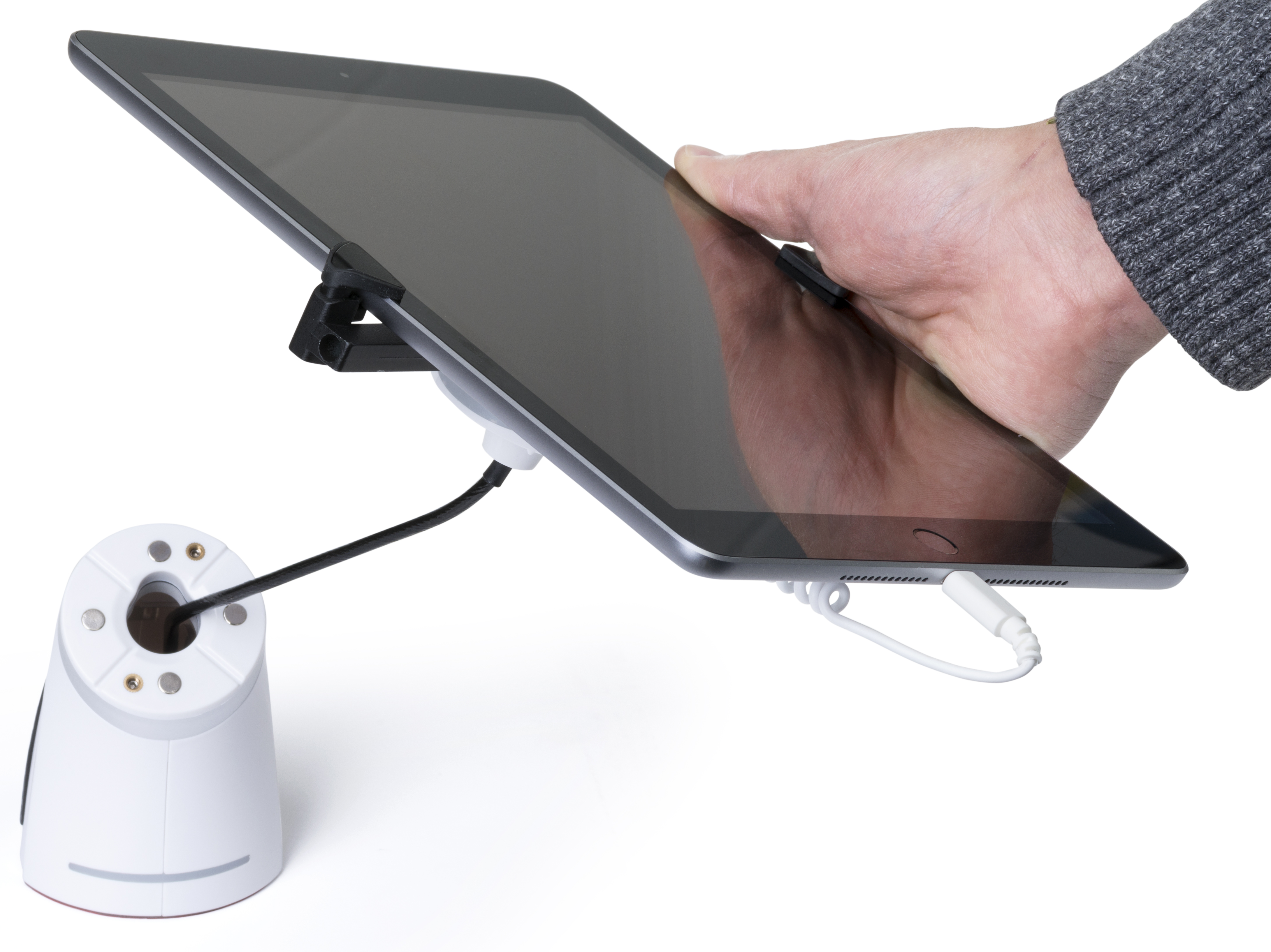 Slave Display Module Tablet Secure Universal Tablet Display | With 100db Alarm | Displays2Go
