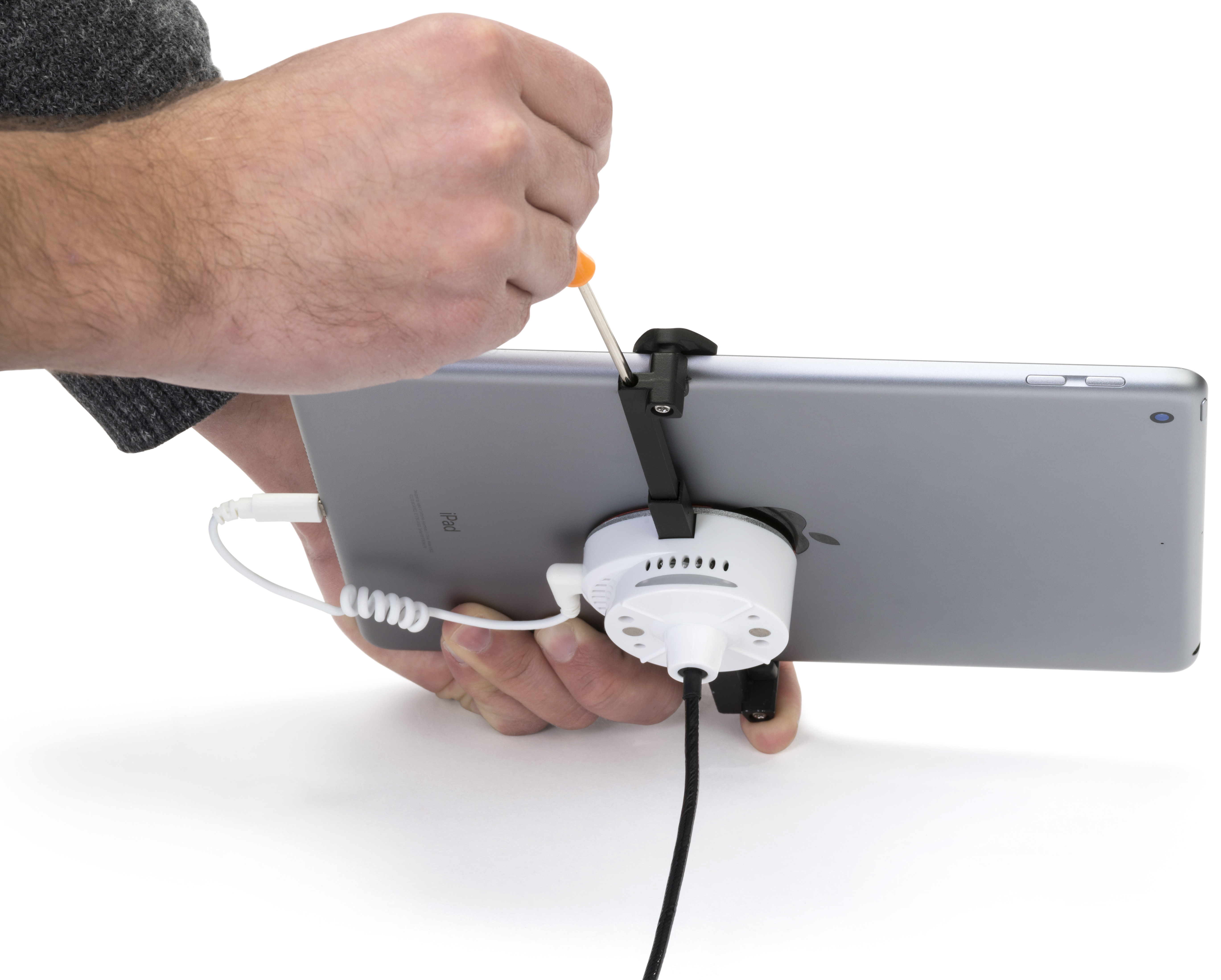 Slave Display Module Tablet Secure Universal Tablet Display | With 100db Alarm | Displays2Go