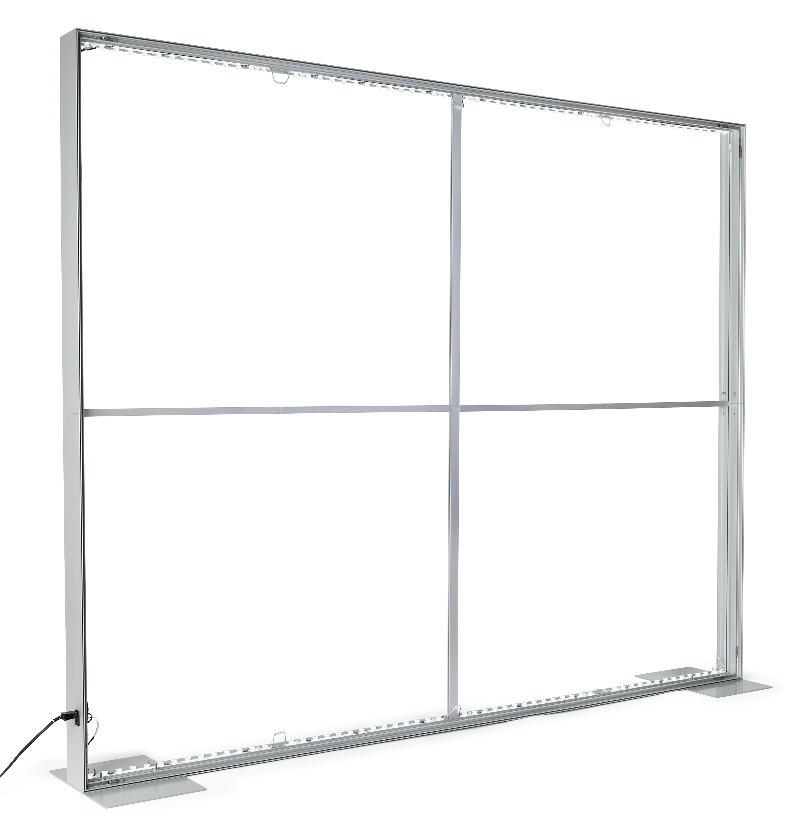 8 x10 SEG Backlit Backdrop Frame | Illuminated Interior | Displays2Go