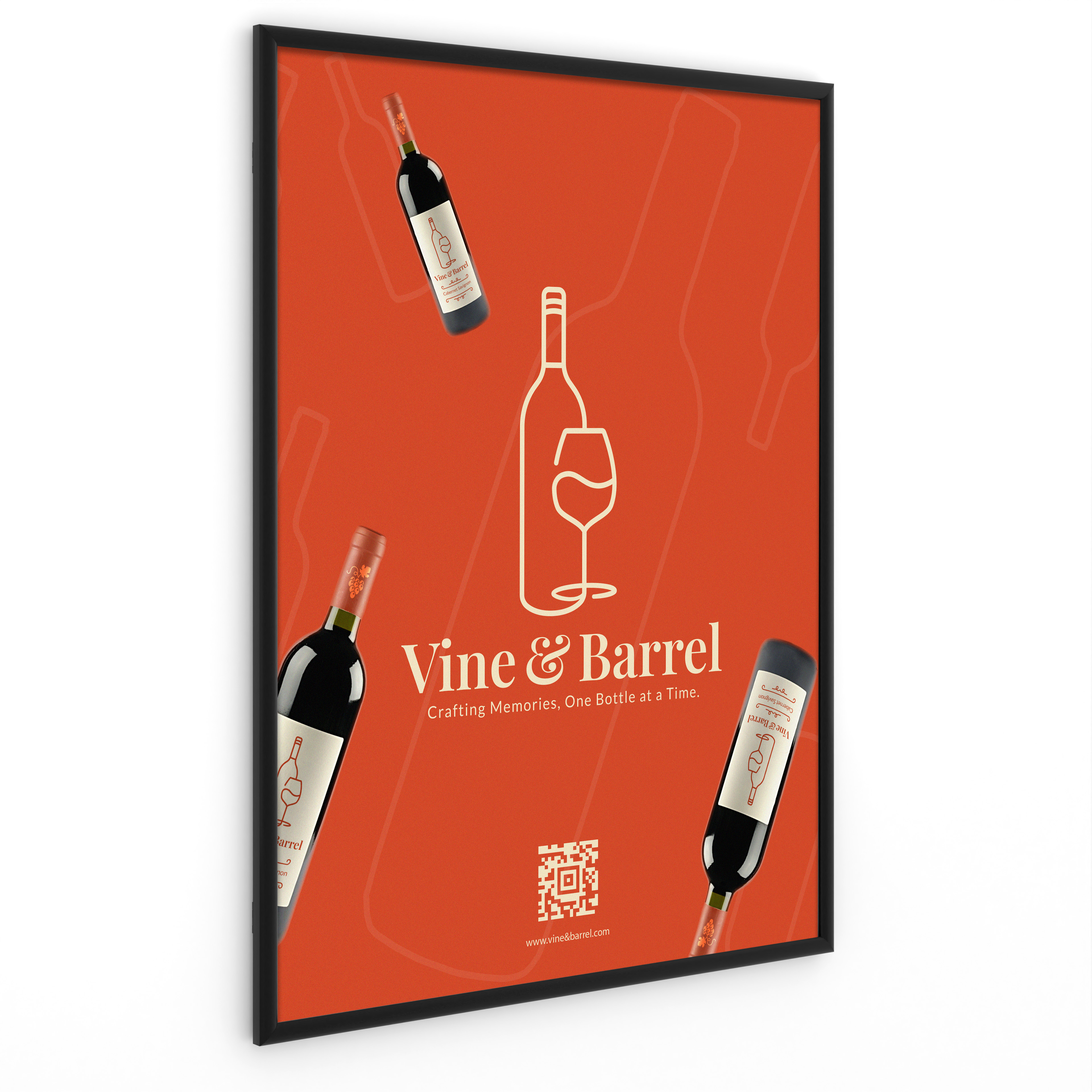 Locking Picture Frame Example Locking Poster Frames | Displays2Go