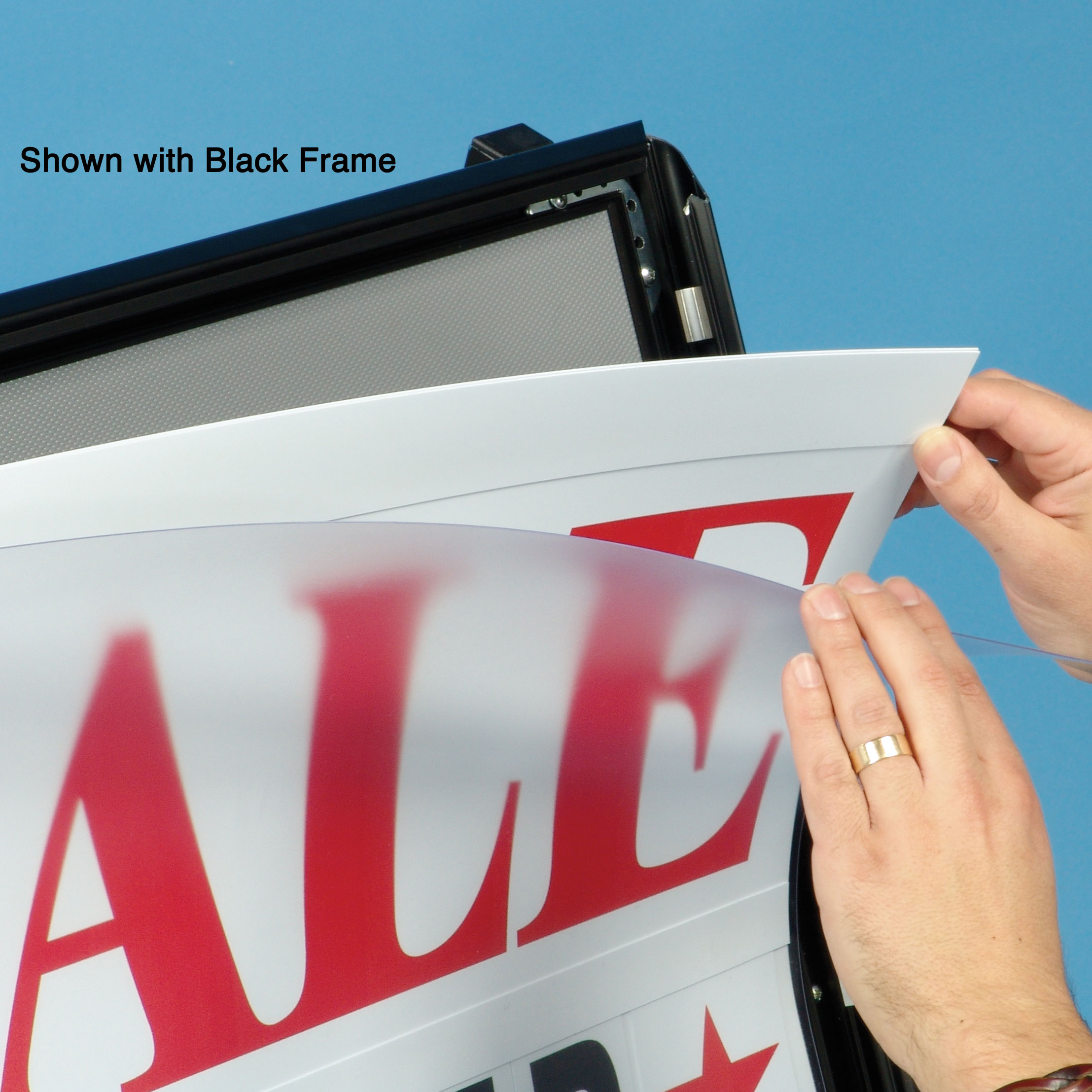 Indoor Letterboard | Mall Signage With Wheels | Displays2Go