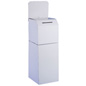 Cardboard Ballot Box, Floorstanding or Countertop, Removable Header - White - Image 7