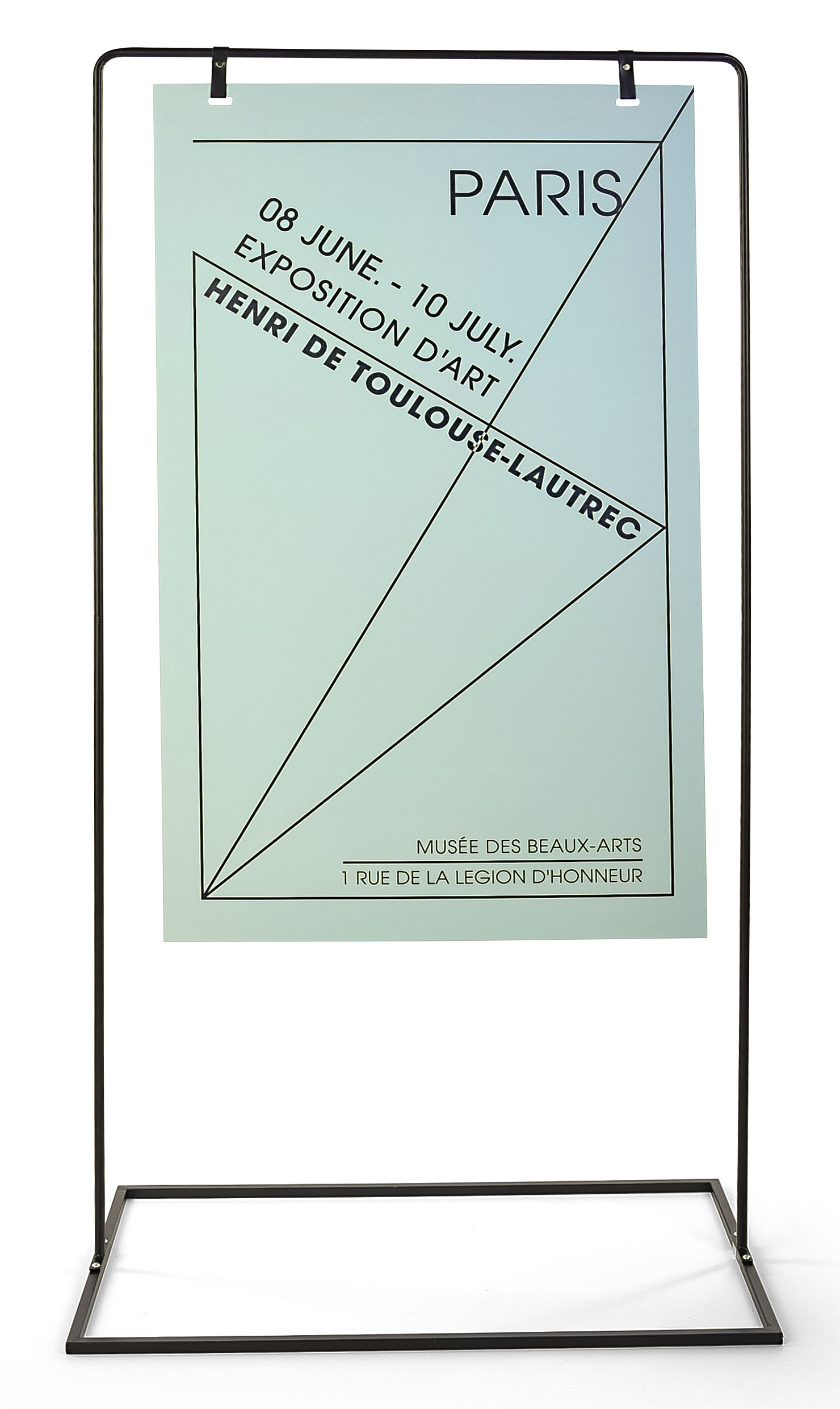28" x 48" Swinger Board Sidewalk Sign Stand, Custom Printing, Indoor Use - Image 2