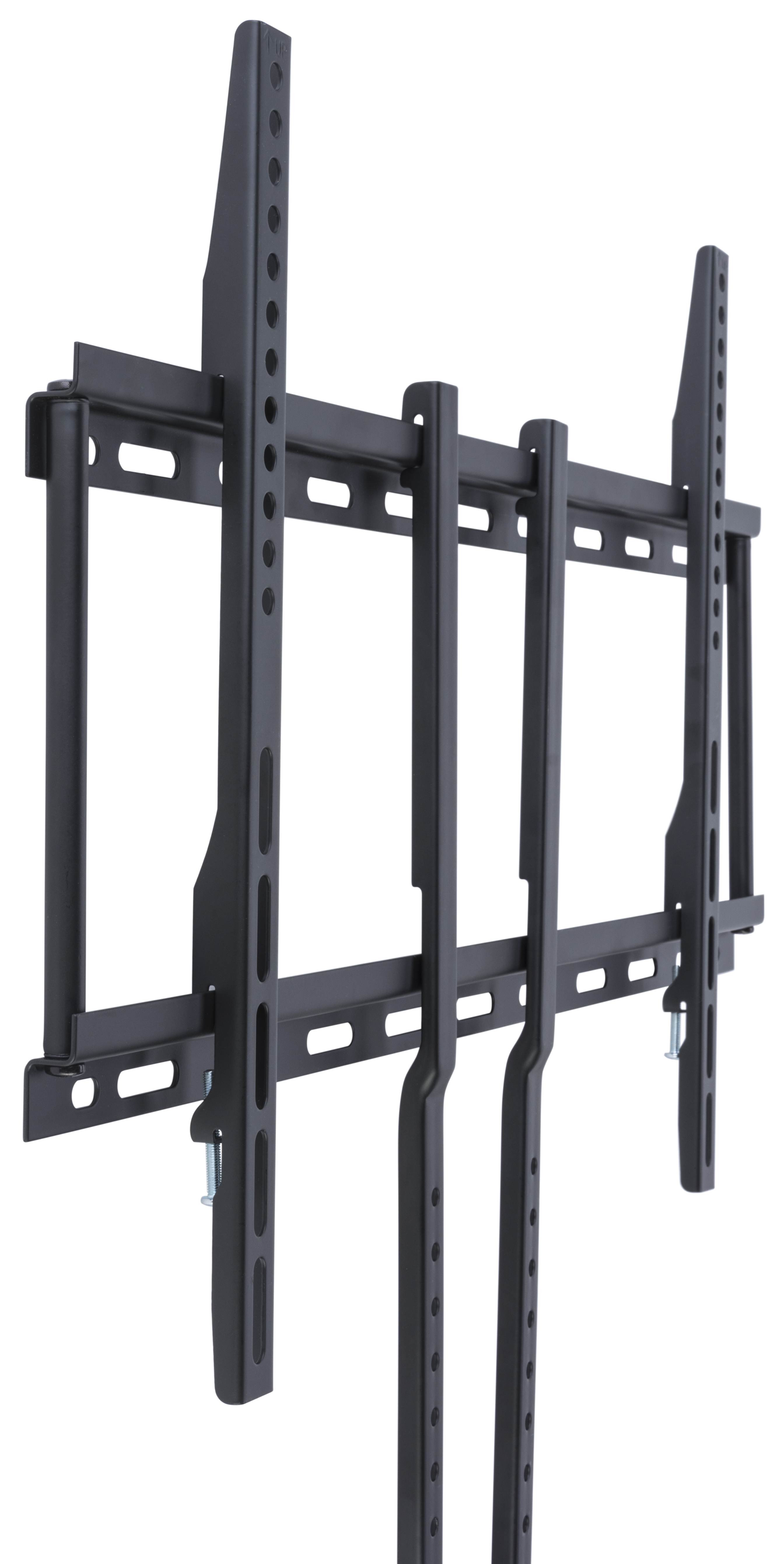 LED TV Mount with Glass Shelving | VESA Compatible | Displays2Go