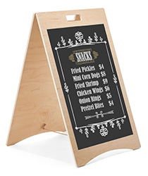 Sidewalk Signs | A-Frames and Letter Boards for Advertising | Displays2go