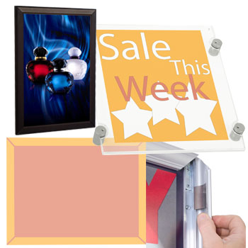 Poster Frames and Light Boxes