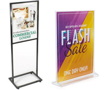 Sign and Poster Holders
