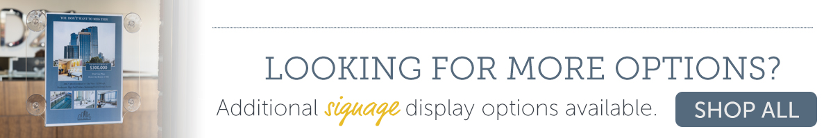 Shop Additional Signage Solutions