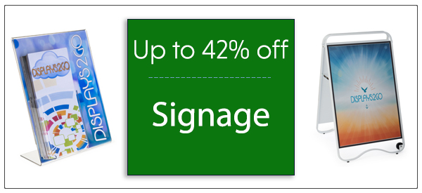 all styles of signage on sale