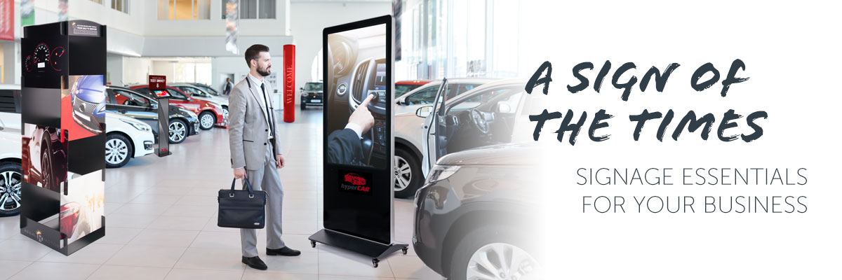 Promote Your Business with Signage Display Solutions