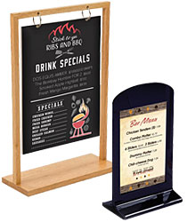 Single-Panel Table Tents