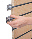 slatwall channel inserts for increased weight capacity