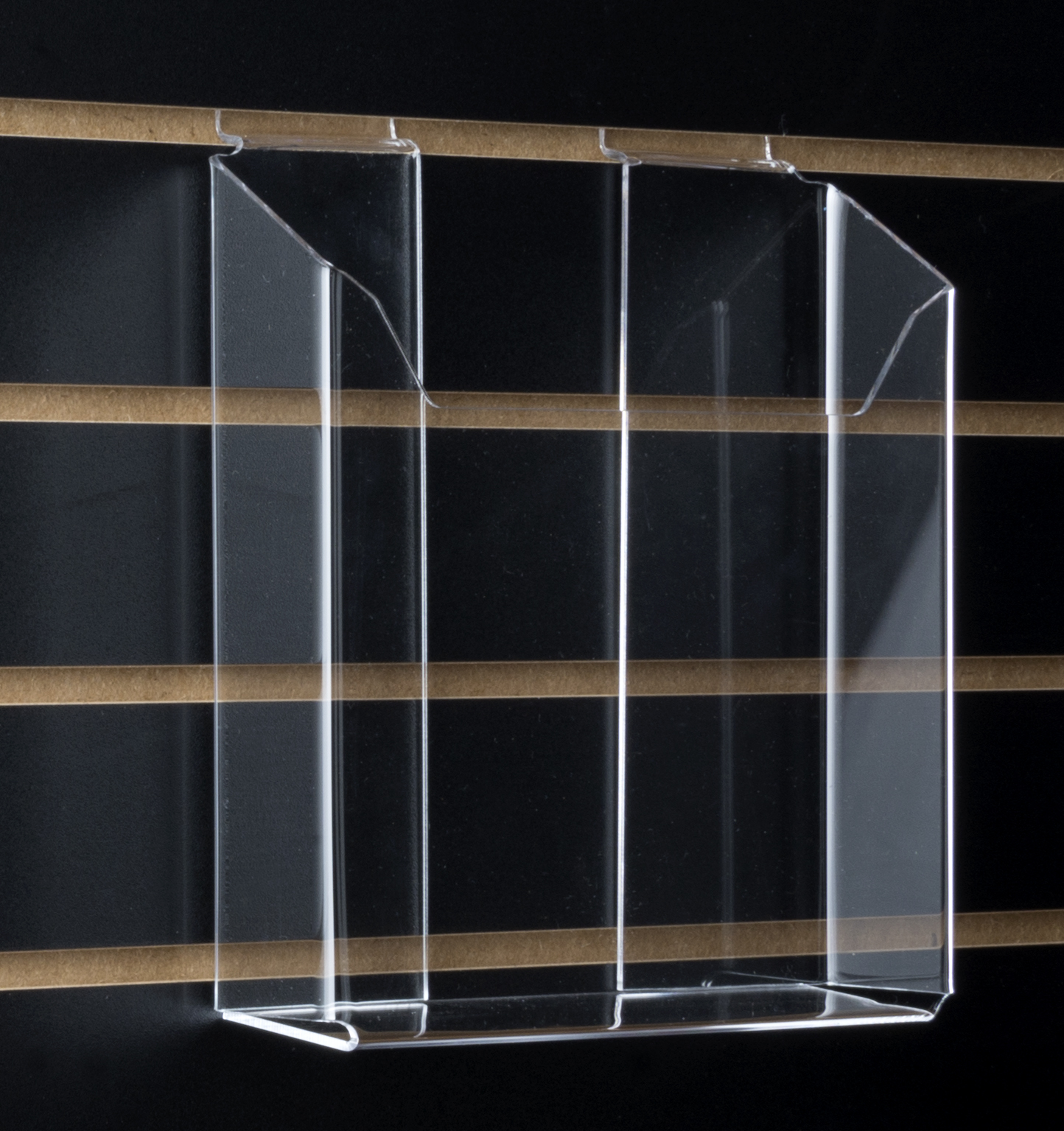 Acrylic Literature Pocket for Slatwall, 8.5 x 11 Magazines - Clear - Image 3