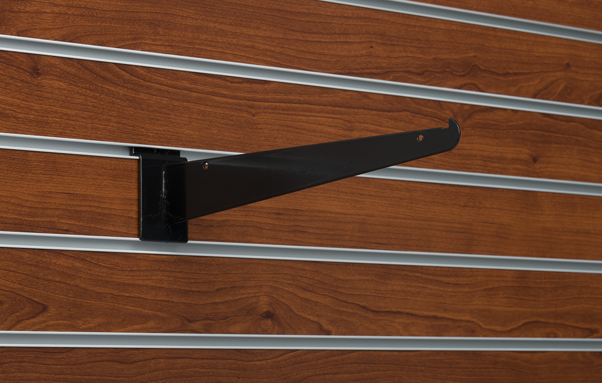 12” Metal Slatwall Knife Bracket for Shelf, Set of 2 - Image 2