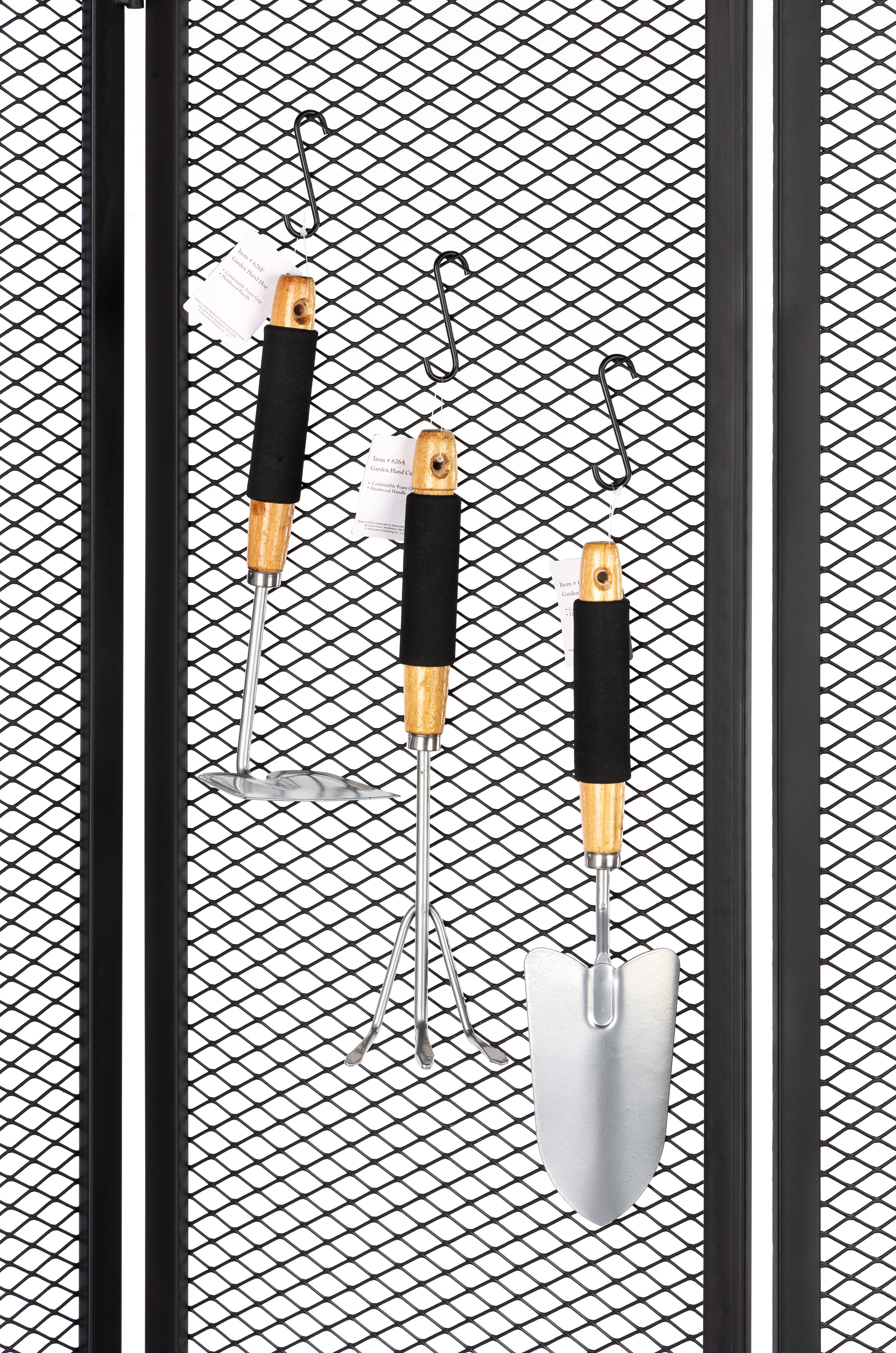 S-Hooks, Pack of 25, Powder Coated - Black - Image 3