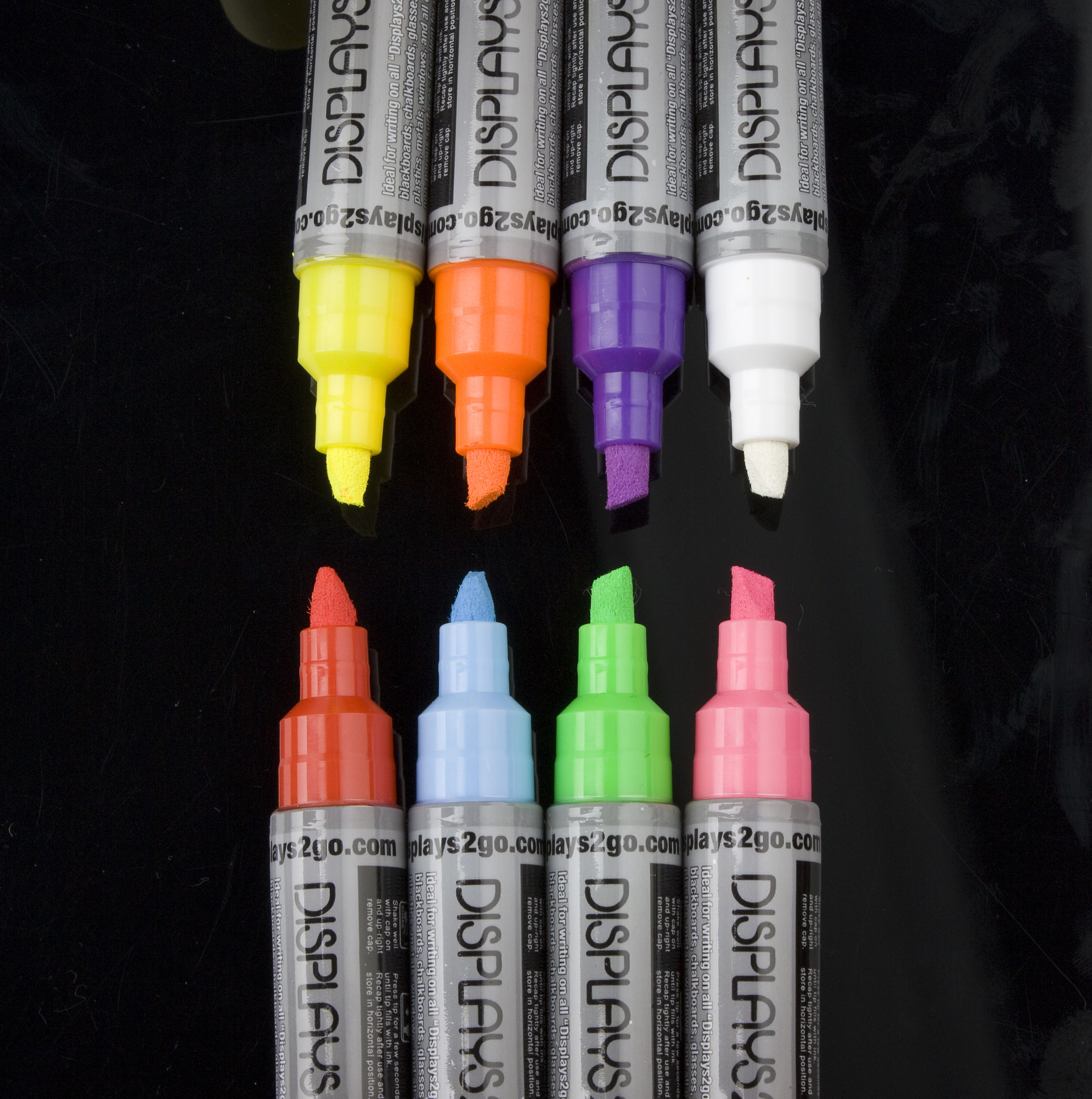  Operitacx 8pcs Chalkboard Markers Glow in The Dark Markers  Liquid Light Pens Chalk Board Markers Dry Erase Marker Pen Liquid Chalk Pen  Chalk Markers Pens Erasable Highlighter Pen Plastic : מוצרים