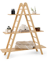 A-frame shelf made is eco-friendly