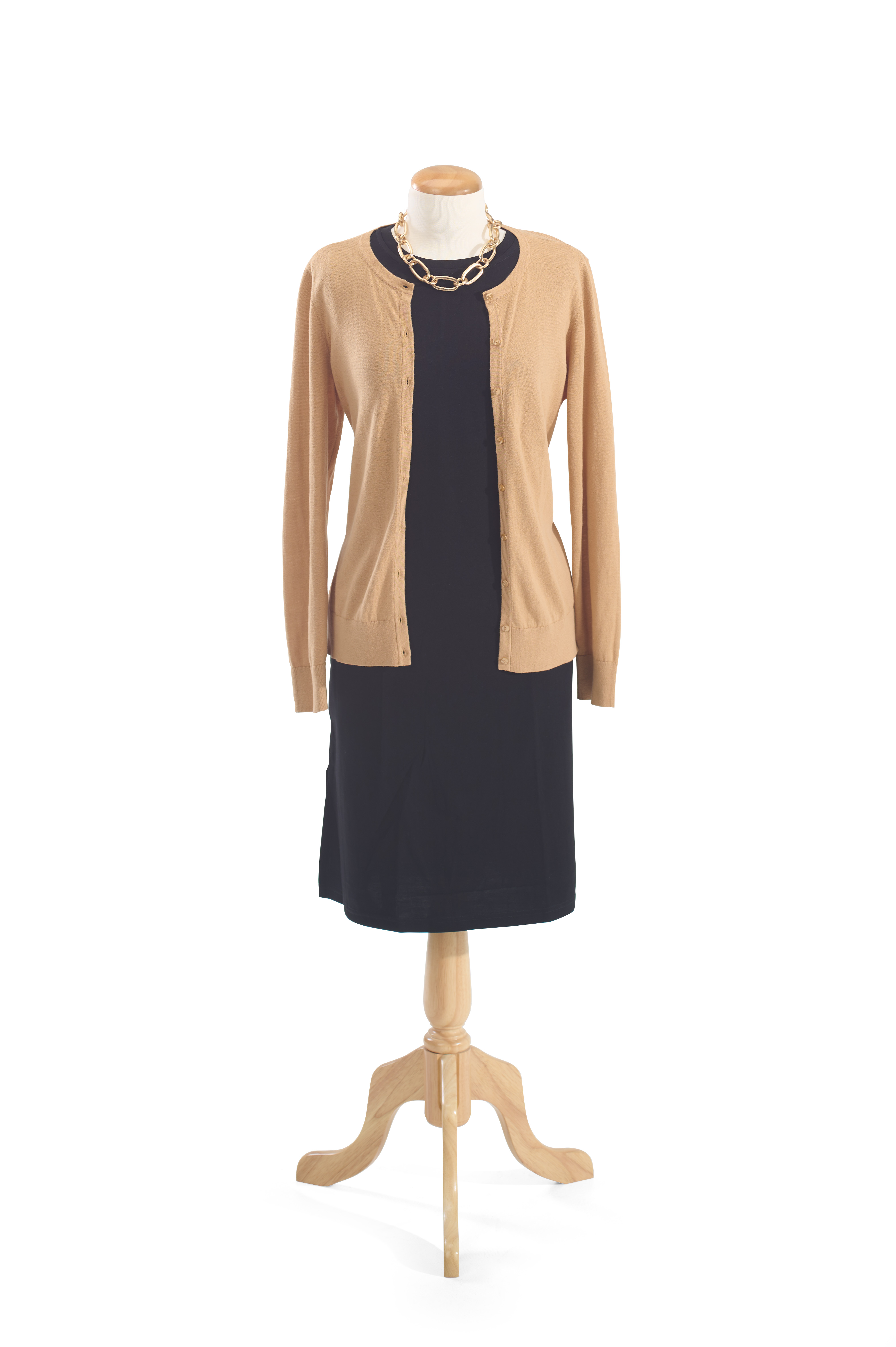 Headless Female Body Form Mannequin w/ Adjustable Stand and Pinnable Torso - Image 3