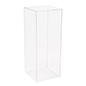 14" x 14" x 36" Acrylic Pedestal w/ Floor Standing Design - Clear - Image 6