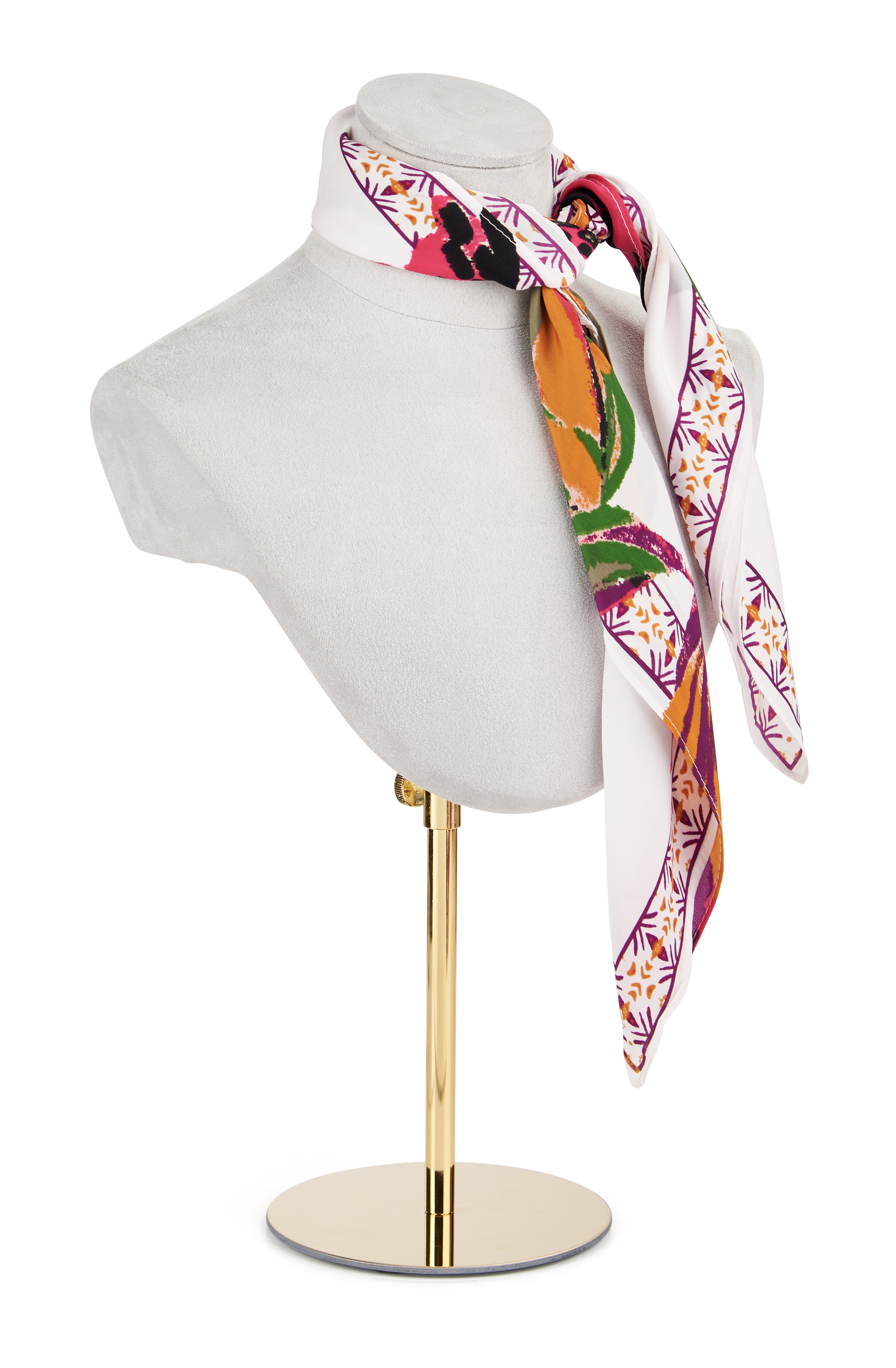 PU Foam Headless Mannequin Bust, Countertop - Multiple Colors - Image 2