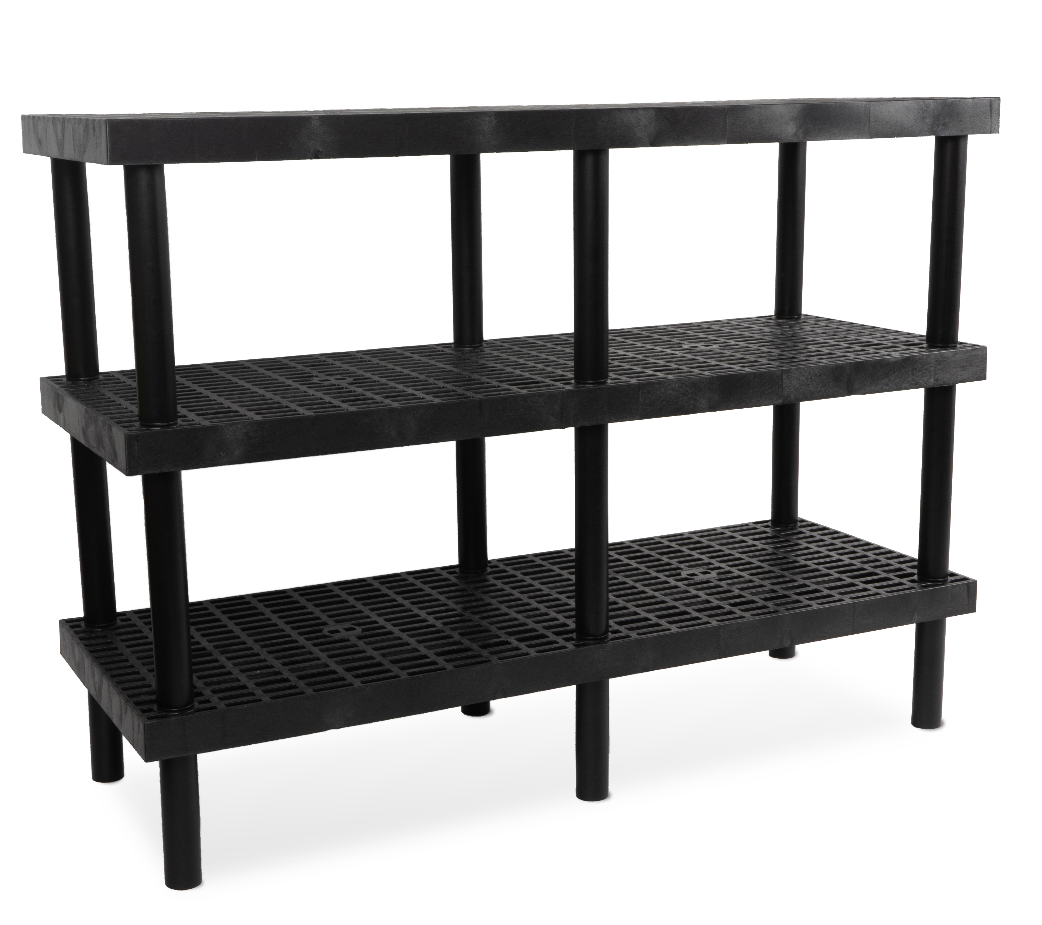 Zenport SH3222A-10PK Three Tier Greenhouse Plant Growing Shelving Station Box Of 10