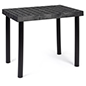 36"w Garden Center Bench Display with 30" Legs, Grid Top, Weatherproof - Black - Image 8
