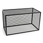 Expanded metal display base with 2mm thick mesh design