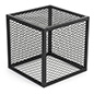 Rectangular iron mesh riser box with 0.75" thick frame