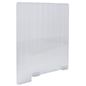 Polycarbonate countertop extended hygiene barrier