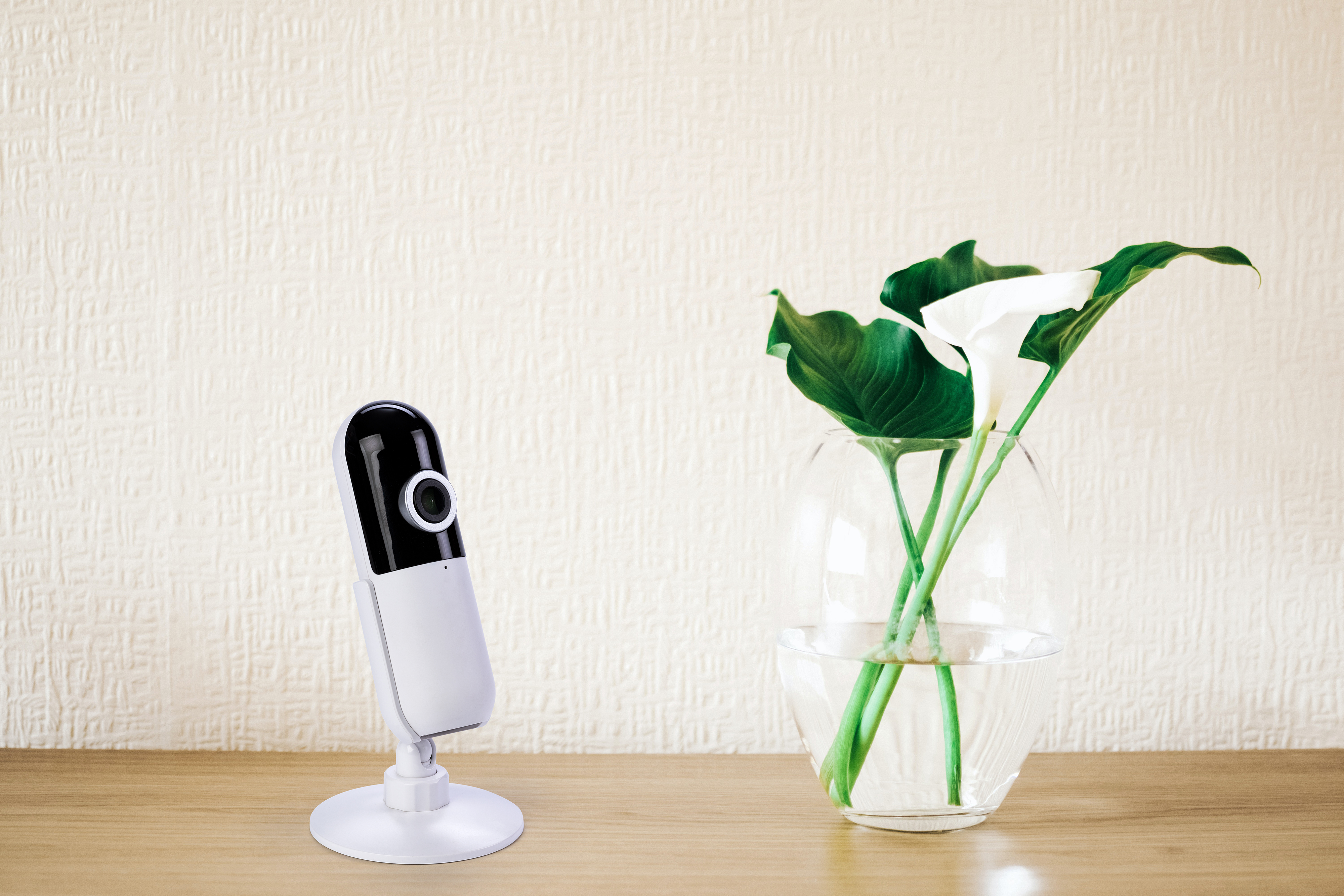 WiFi Desktop Surveillance Camera | Countertop Placement Style | Displays2Go