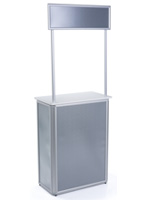 Lightweight Promotional Counter with Fold Up Design