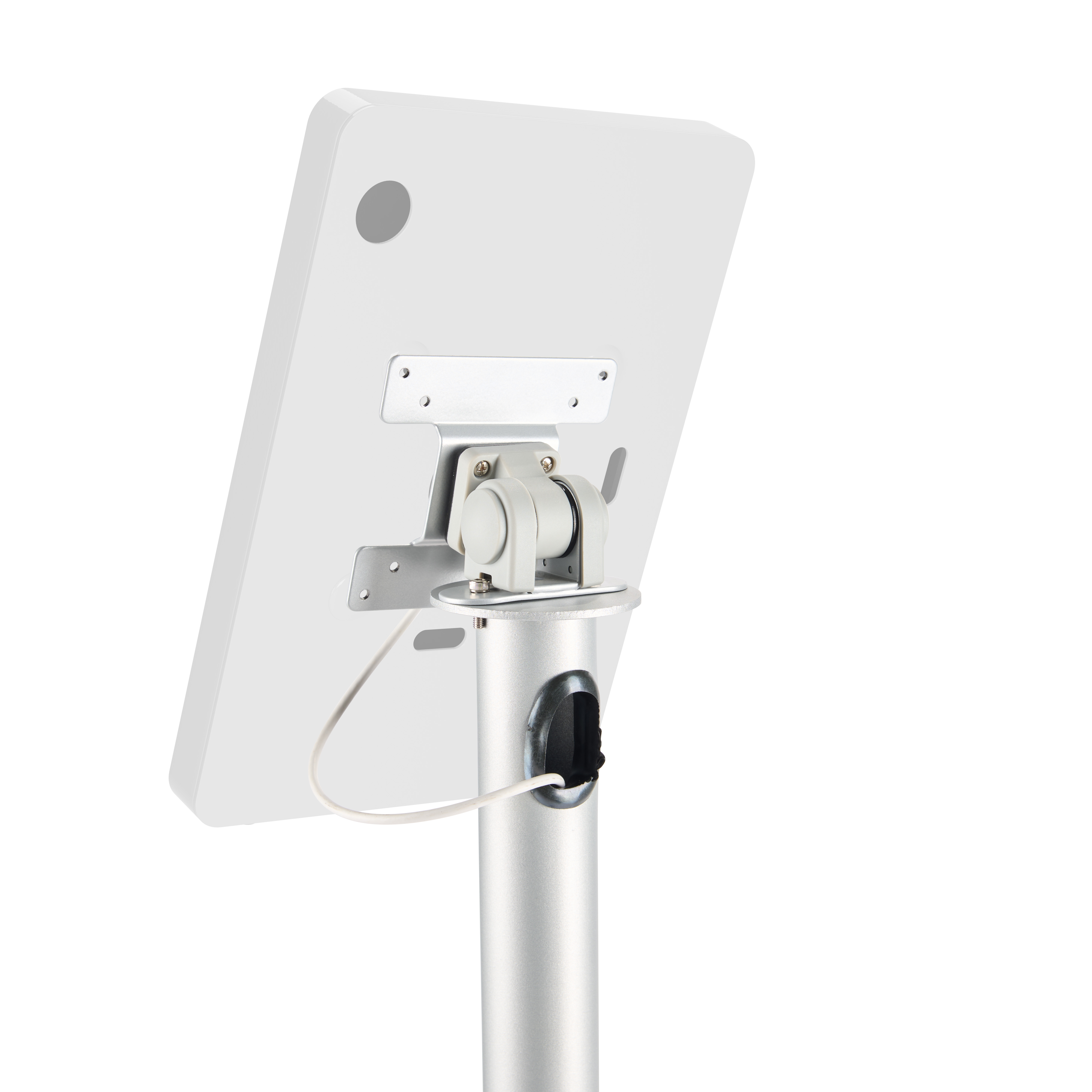 Tablet Stand with Rotating Bracket, VESA 75x75 & 100x100, Cord Management - Image 3