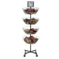 Spinning 4 Tier Basket Stand