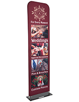 Custom Fabric Banner Stand with Aluminum Frame