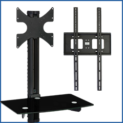 Fixed TV wall mounts